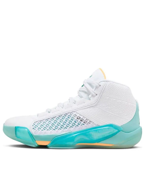 Кроссовки 38 Air Jordan — изображение 1 из 4, белый/-зеленый