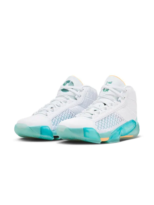 Кроссовки 38 Air Jordan — изображение 2 из 4, белый/-зеленый