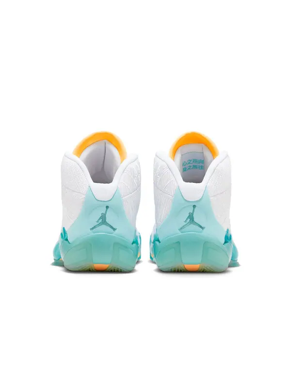 Кроссовки 38 Air Jordan — изображение 4 из 4, белый/-зеленый