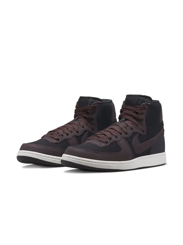 Кроссовки terminator high 'velvet brown' Nike — изображение 3 из 4, коричневый