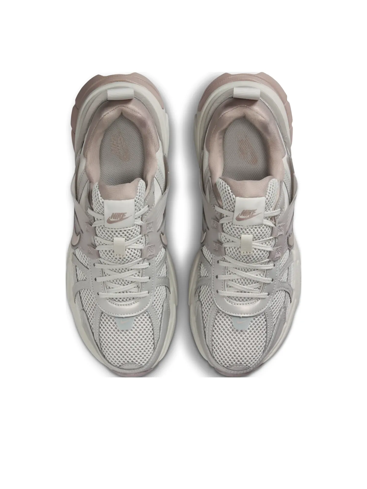Кроссовки (WMNS) Nike V2K Run 'Light Bone College Grey' — изображение 2 из 7, серый