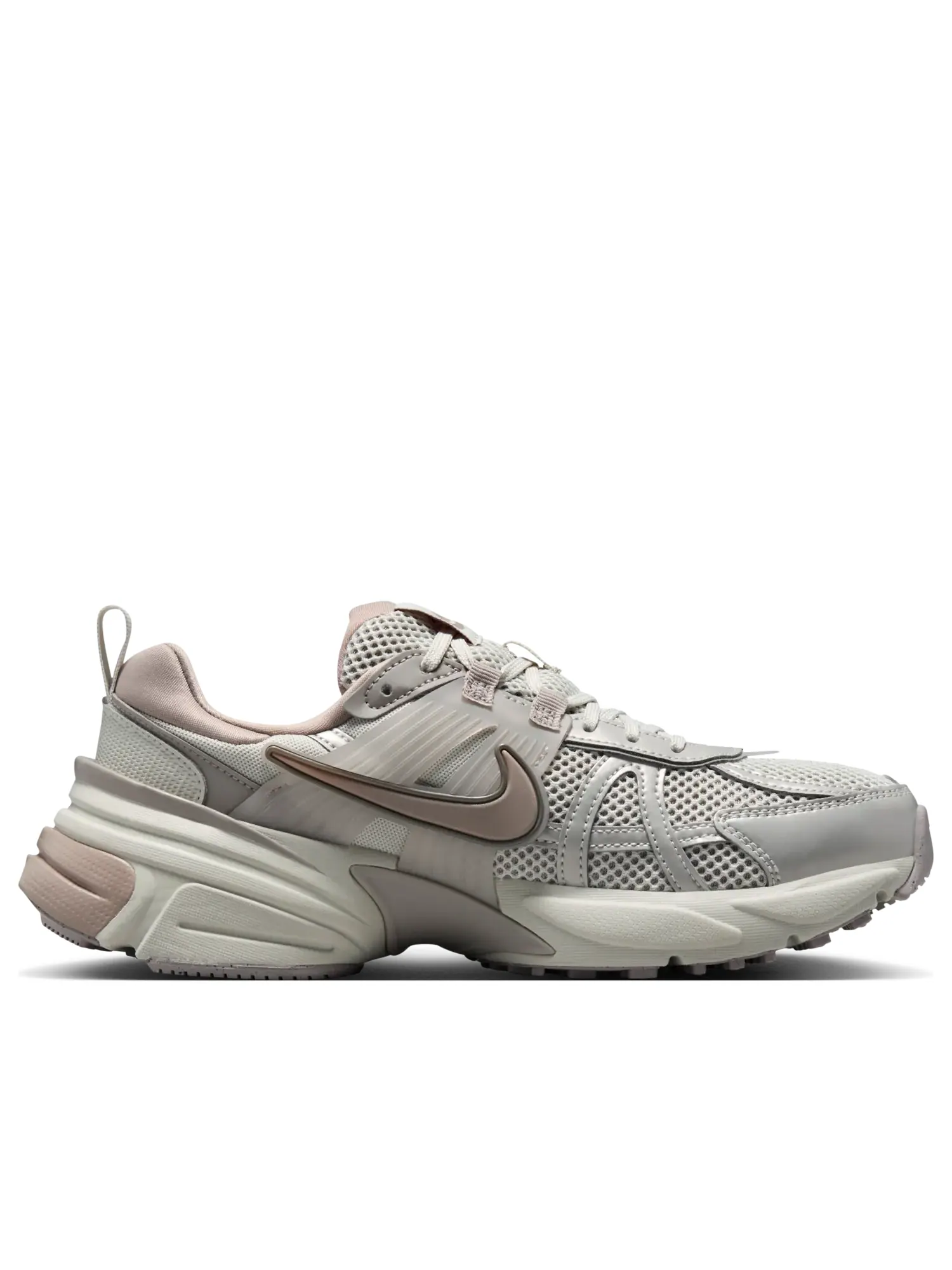 Кроссовки (WMNS) Nike V2K Run 'Light Bone College Grey' — изображение 6 из 7, серый