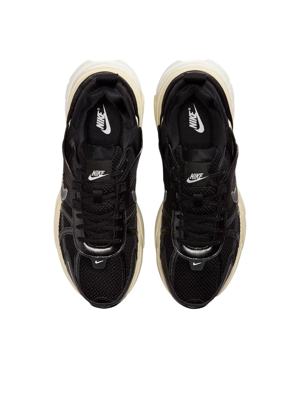 Кроссовки (WMNS) Nike V2K Run 'Black Metallic Silver' — изображение 2 из 5, черный