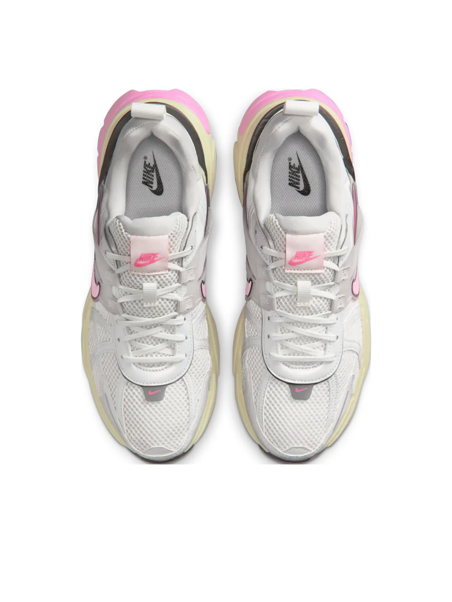 Кроссовки (WMNS) Nike V2K Run 'Summit White Vast Grey Pink Spell' — изображение 2 из 6, мульти