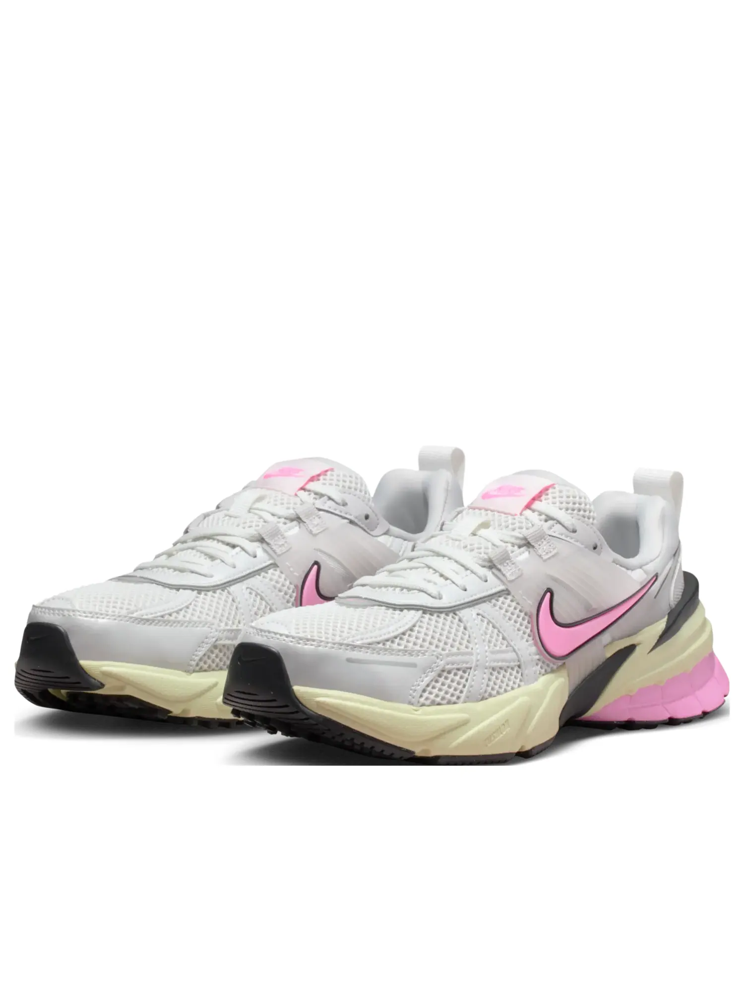 Кроссовки (WMNS) Nike V2K Run 'Summit White Vast Grey Pink Spell' — изображение 4 из 6, мульти
