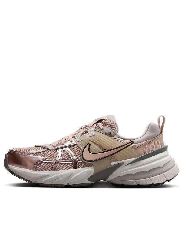 Кроссовки v2k run Nike — изображение 1 из 4, бежевый