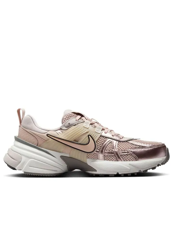 Кроссовки v2k run Nike — изображение 2 из 4, бежевый