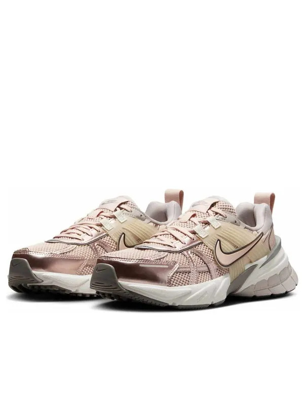 Кроссовки v2k run Nike — изображение 3 из 4, бежевый