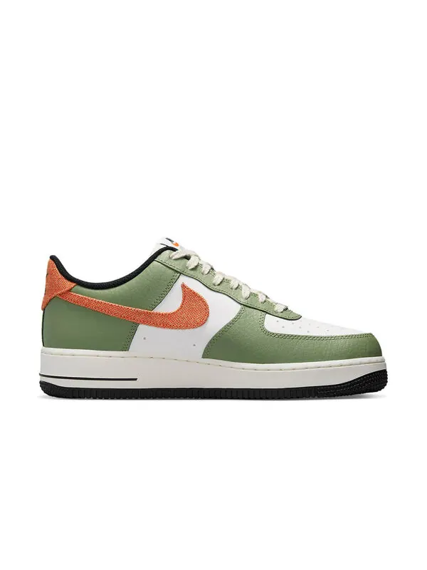 Кроссовки air force 1 low 'oli green' Nike — изображение 2 из 4, зеленый/белый//оранжевый