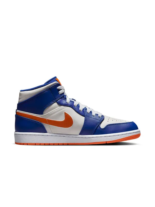 Кроссовки 1 средние Air Jordan — изображение 2 из 4, синий