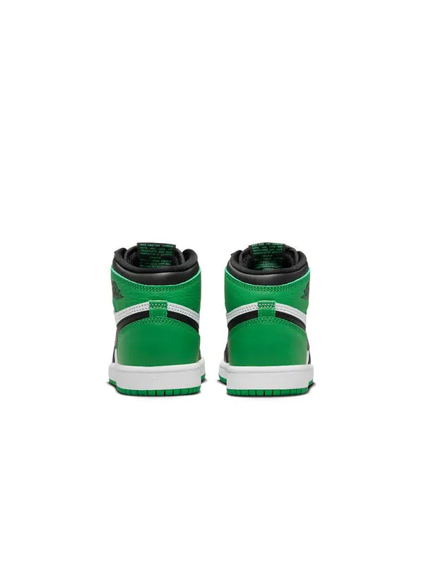 Кроссовки 1 ретро высокие og Air Jordan — изображение 3 из 4, черный/зеленый-белый
