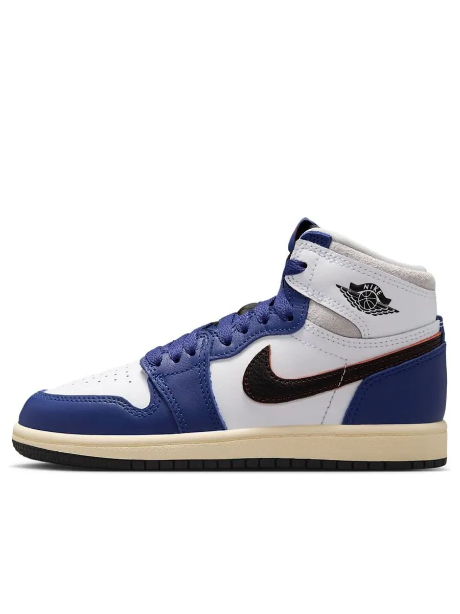 Кроссовки (PS) Air Jordan 1 High OG 'Rare Air Deep Royal Blue' — изображение 1 из 6, синий