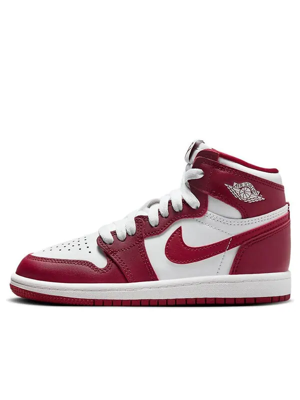 Кроссовки 1 ретро высокие og Air Jordan — изображение 1 из 4, белый/красный