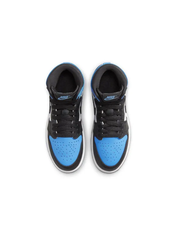 Кроссовки 1 ретро высокие og Air Jordan — изображение 3 из 4, синий/черный/белый