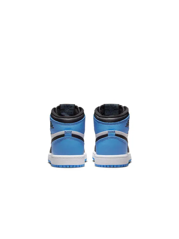 Кроссовки 1 ретро высокие og Air Jordan — изображение 4 из 4, синий/черный/белый