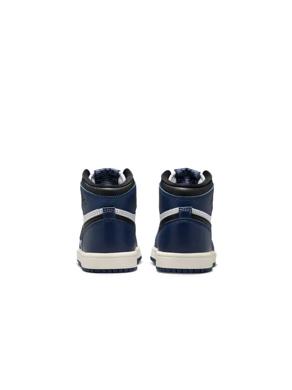 Кроссовки 1 ретро высокие og Air Jordan — изображение 4 из 4, темно-синий/белый