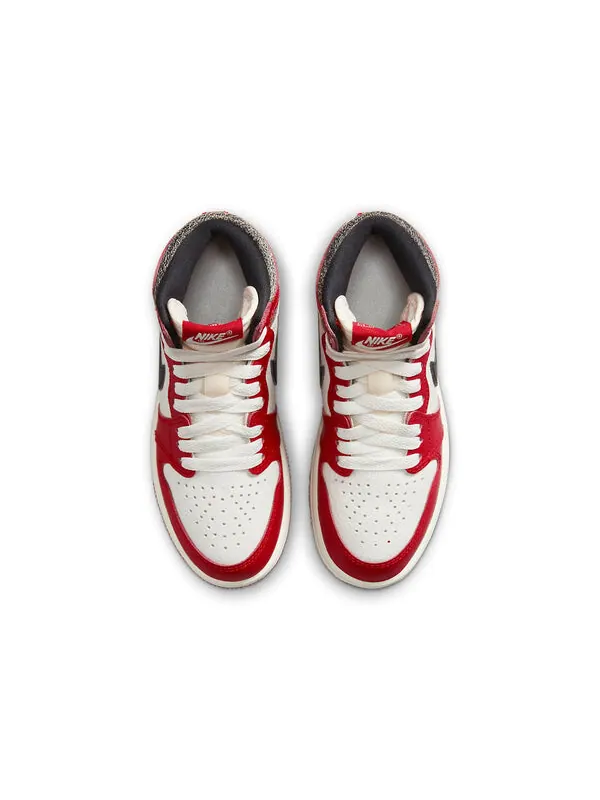 Кроссовки 1 ретро высокие og Air Jordan — изображение 2 из 4, красный/белый/черный