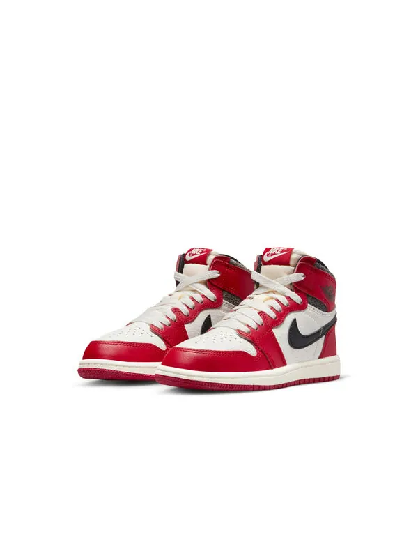Кроссовки 1 ретро высокие og Air Jordan — изображение 4 из 4, красный/белый/черный