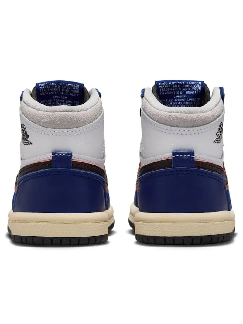 Кроссовки (TD) Air Jordan 1 High OG 'Rare Air Deep Royal Blue' — изображение 5 из 6, синий