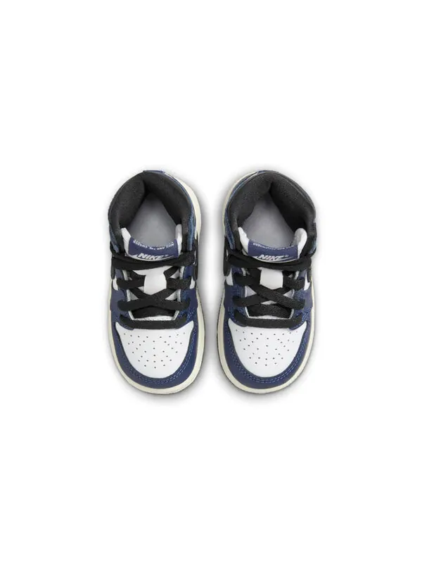 Кроссовки 1 ретро высокие og Air Jordan — изображение 3 из 4, темно-синий/белый