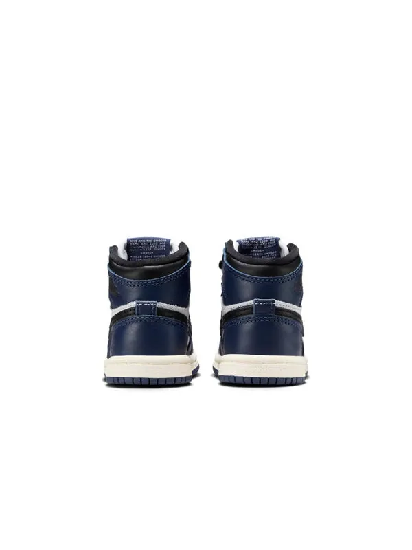 Кроссовки 1 ретро высокие og Air Jordan — изображение 4 из 4, темно-синий/белый