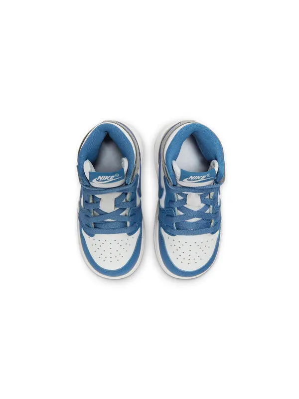 Кроссовки 1 ретро высокие og Air Jordan — изображение 4 из 4, синий/белый/серый