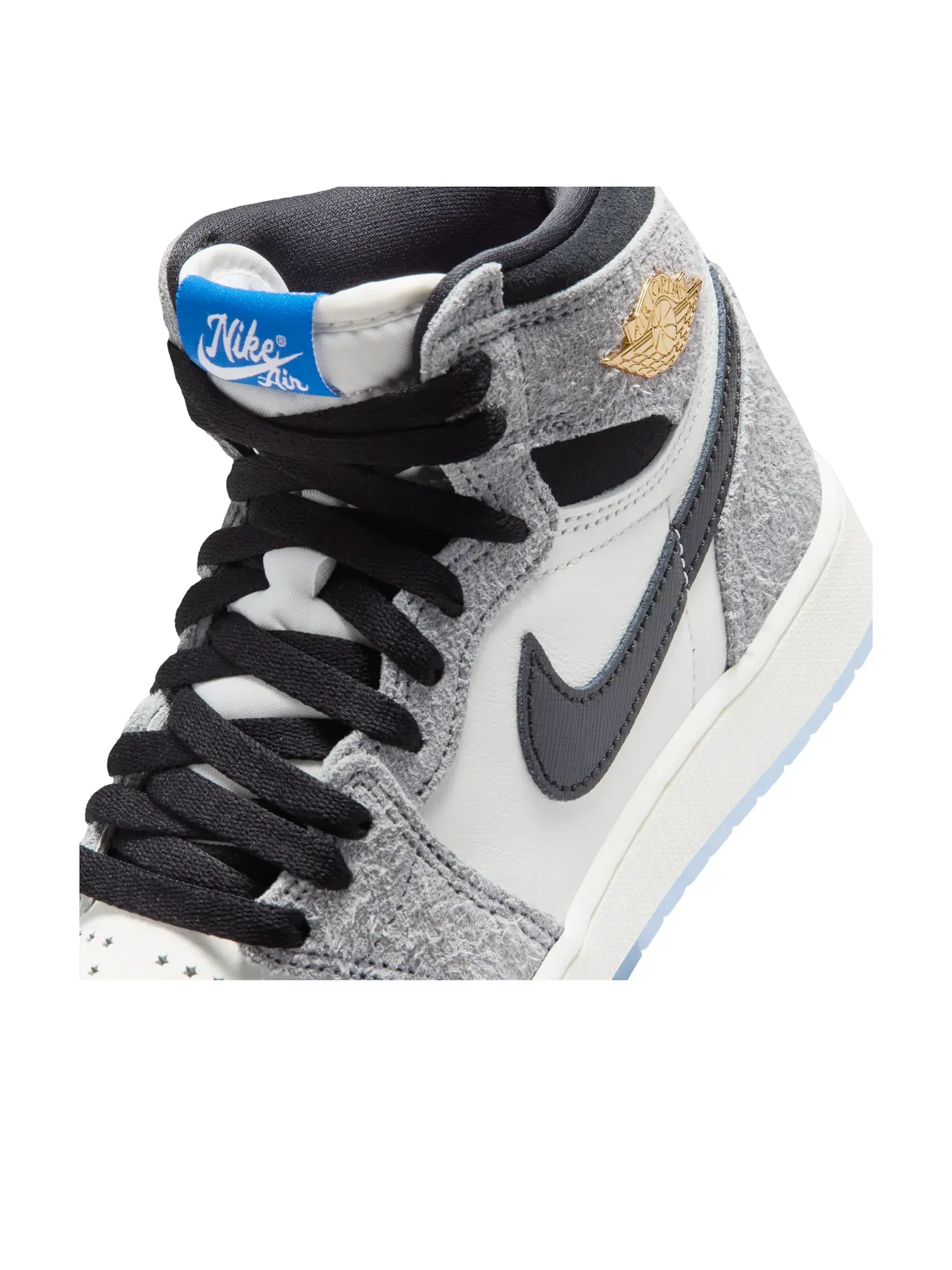 Кроссовки (GS) Air Jordan 1 Retro High OG 'All-Star Cool Grey' — изображение 5 из 6, серый