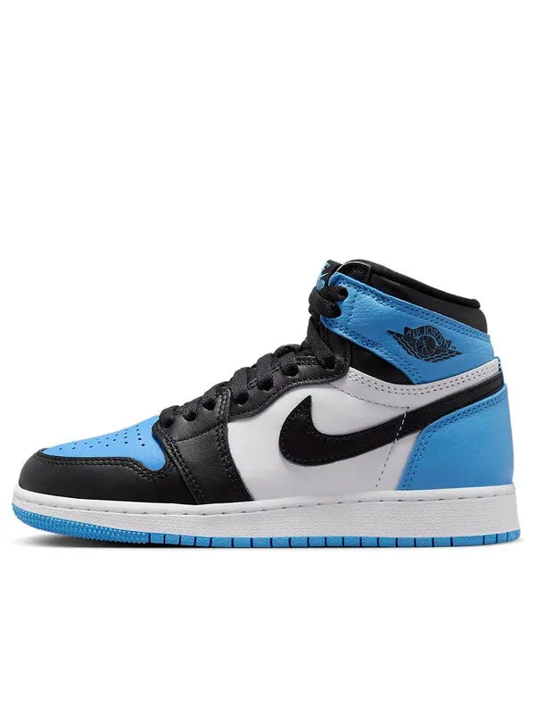 Кроссовки 1 retro high og 'unc toe' Air Jordan — изображение 1 из 4, синий/черный/белый