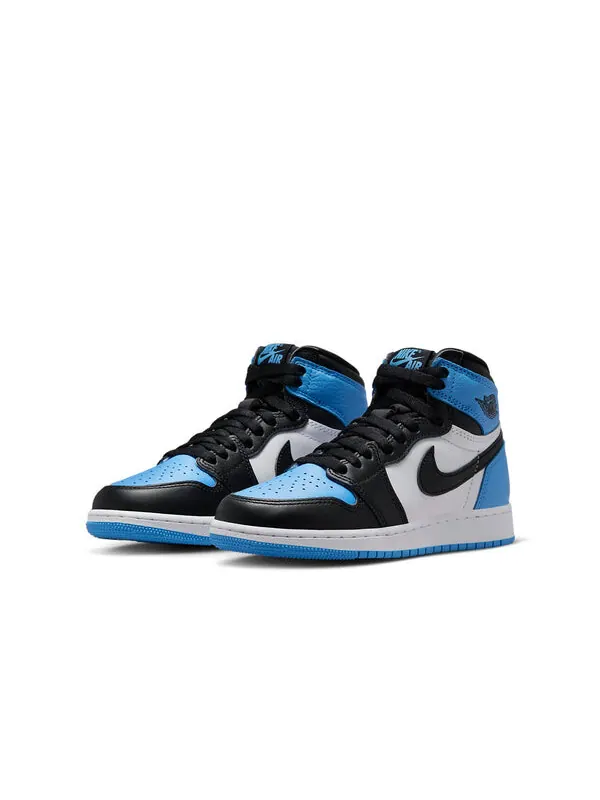 Кроссовки 1 retro high og 'unc toe' Air Jordan — изображение 2 из 4, синий/черный/белый