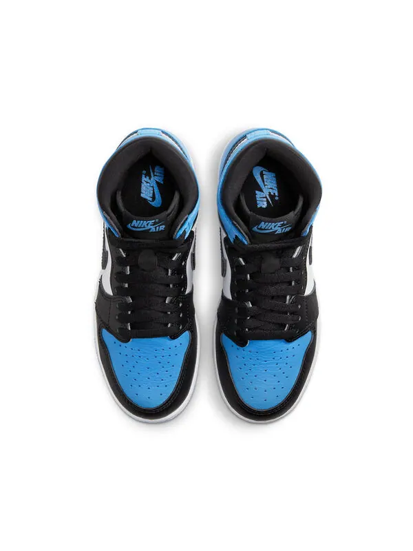 Кроссовки 1 retro high og 'unc toe' Air Jordan — изображение 3 из 4, синий/черный/белый