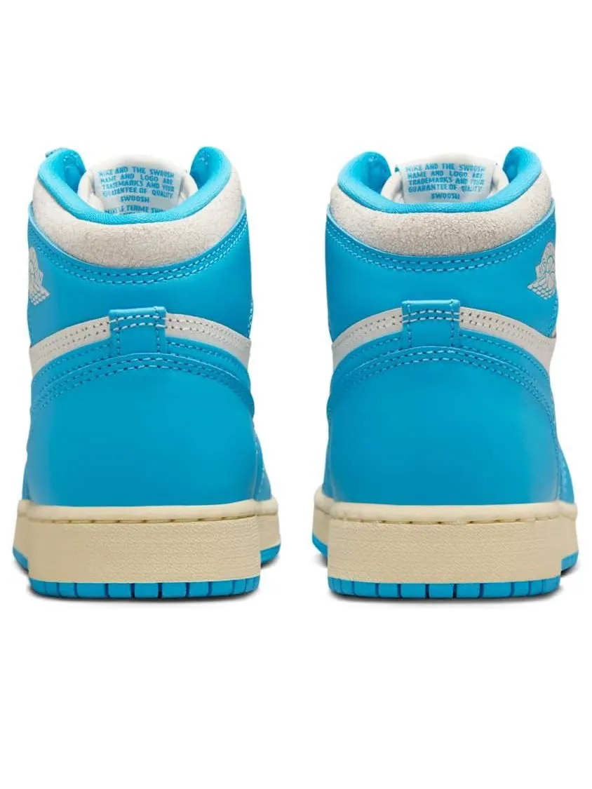 Кроссовки (GS) Air Jordan 1 Retro High OG 'UNC Reimagined' — изображение 5 из 6, синий