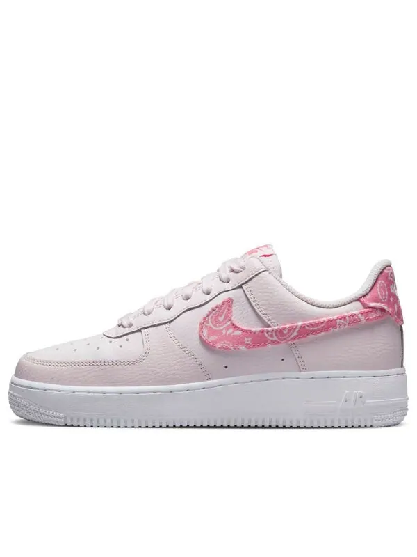 Кроссовки air force 1 low '07 'pink paisley' Nike — изображение 1 из 4, розовый/белый