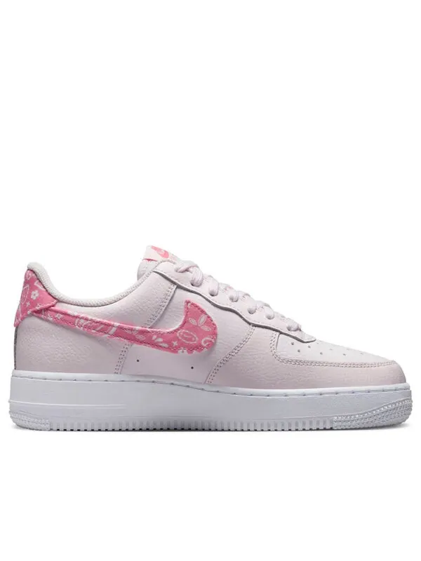 Кроссовки air force 1 low '07 'pink paisley' Nike — изображение 2 из 4, розовый/белый