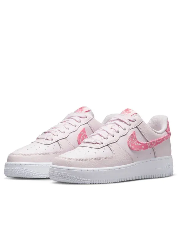 Кроссовки air force 1 low '07 'pink paisley' Nike — изображение 3 из 4, розовый/белый