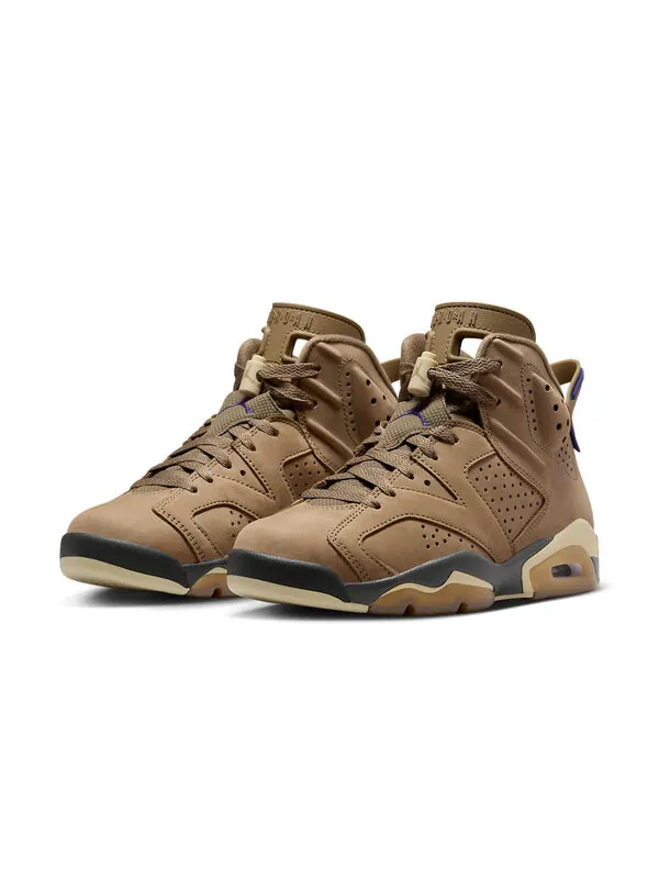 Кроссовки 6 retro gore-tex 'brown kelp' Air Jordan — изображение 2 из 4