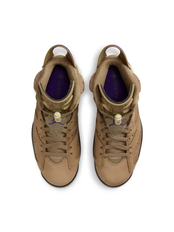 Кроссовки 6 retro gore-tex 'brown kelp' Air Jordan — изображение 3 из 4