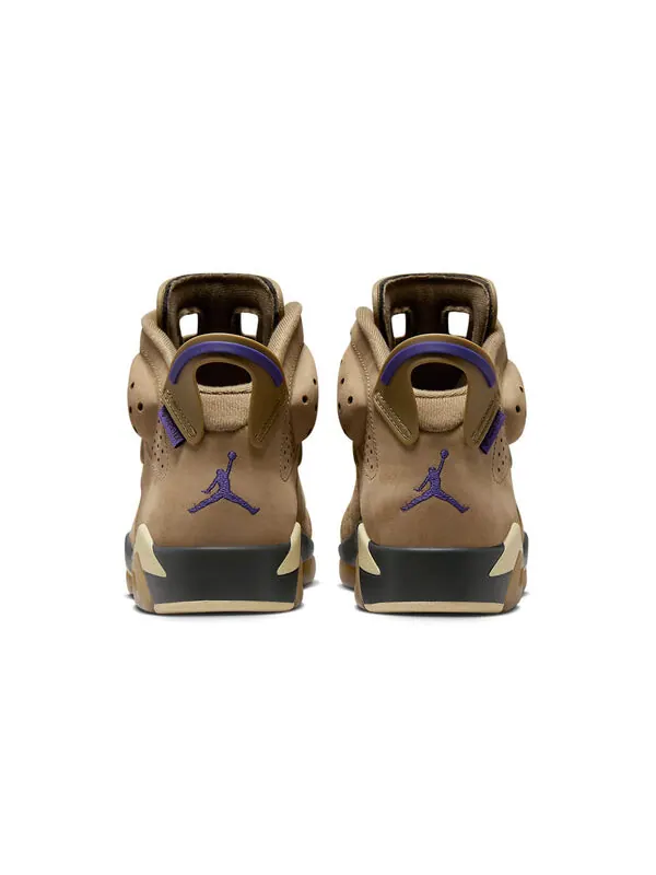 Кроссовки 6 retro gore-tex 'brown kelp' Air Jordan — изображение 4 из 4