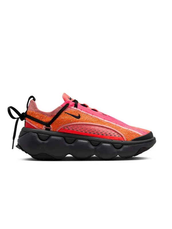 Кроссовки flyknit bloom 'hot punch red stardust black' Nike — изображение 2 из 4