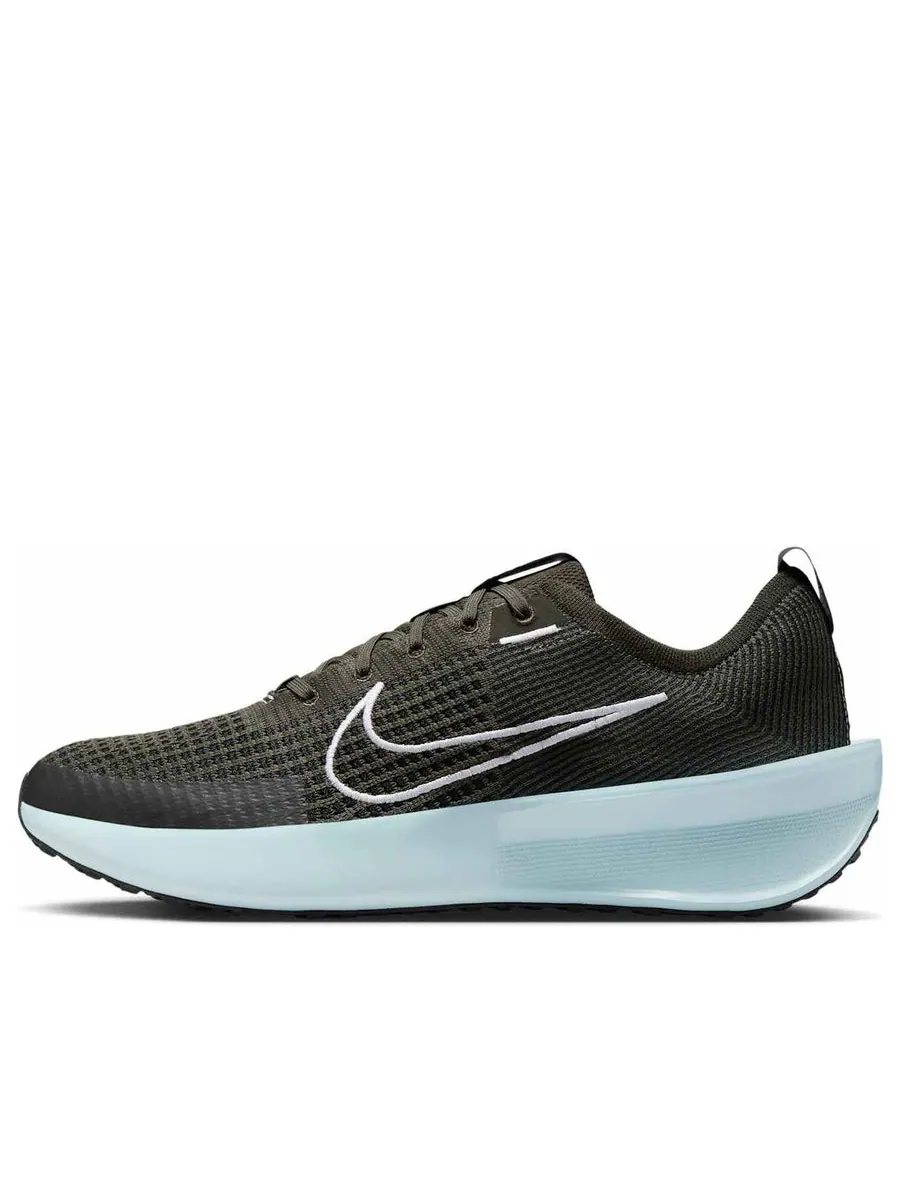 Кроссовки Nike Interact Run 'Sequoia Black Glacier Blue White' — изображение 1 из 6, черный