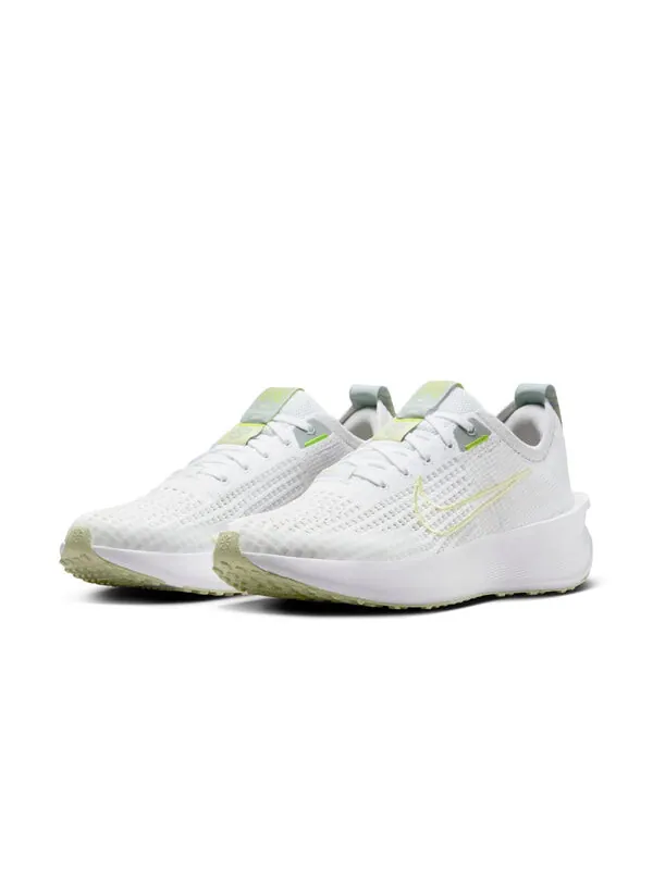 Кроссовки interact run 'white life lime' Nike — изображение 2 из 4, белый