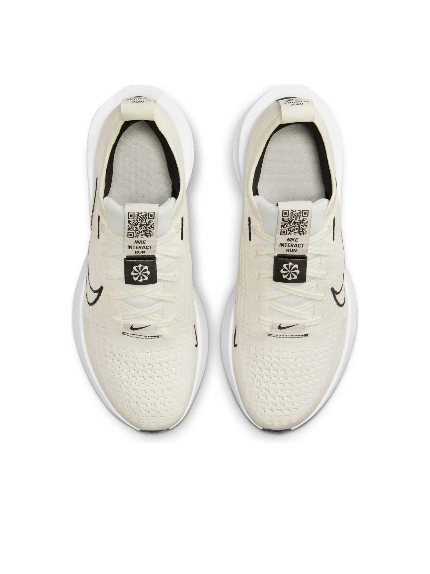 Кроссовки (WMNS) Nike Interact Run 'Sail Black' — изображение 2 из 6, белый
