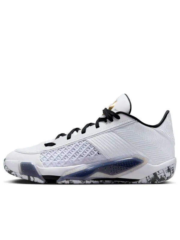 Кроссовки 38 low pf 'white metallic gold black' Air Jordan — изображение 1 из 4