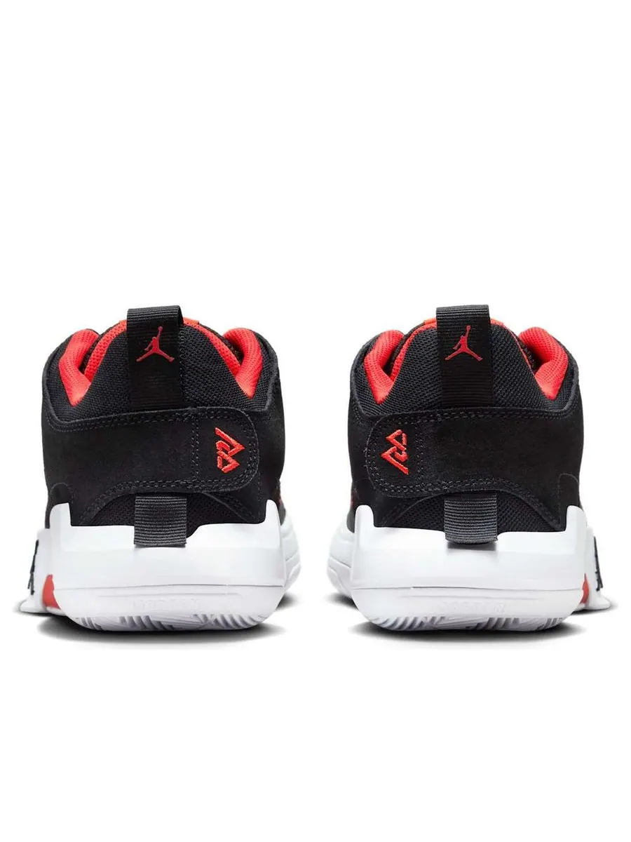 Кроссовки Air Jordan One Take 5 PF 'Black Habanero Red' — изображение 5 из 6, черный