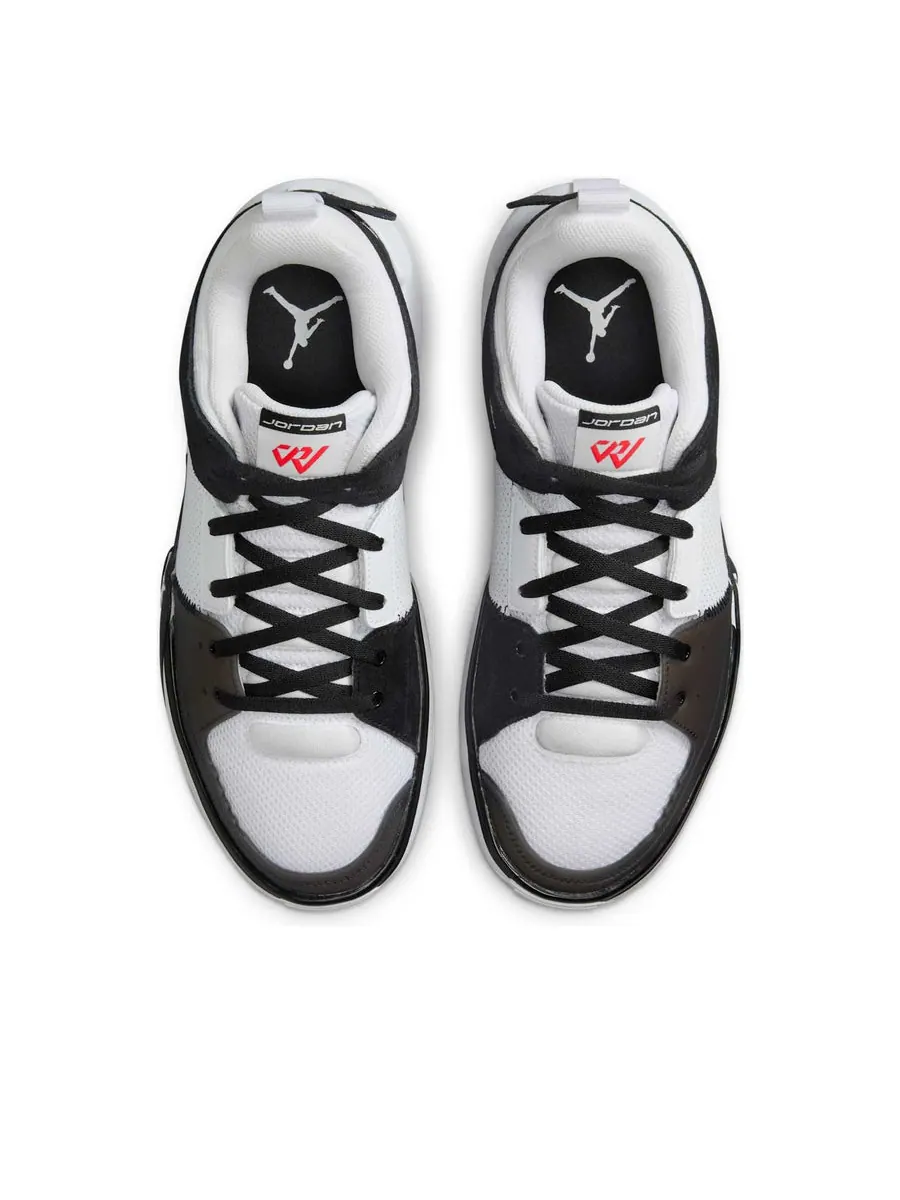 Кроссовки Air Jordan One Take 5 PF 'White Black Bright Crimson' — изображение 4 из 6, белый