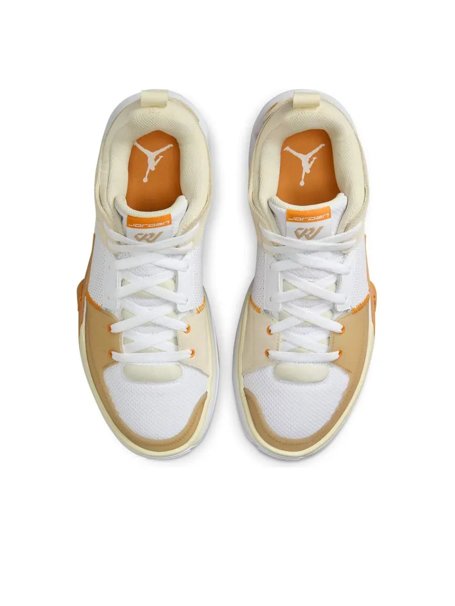 Кроссовки Air Jordan One Take 5 PF 'White Coconut Milk Gum Light Brown' — изображение 4 из 6, белый