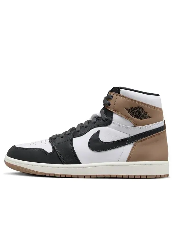 Кроссовки 1 ретро высокие og Air Jordan — изображение 1 из 4, черный/коричневый/белый