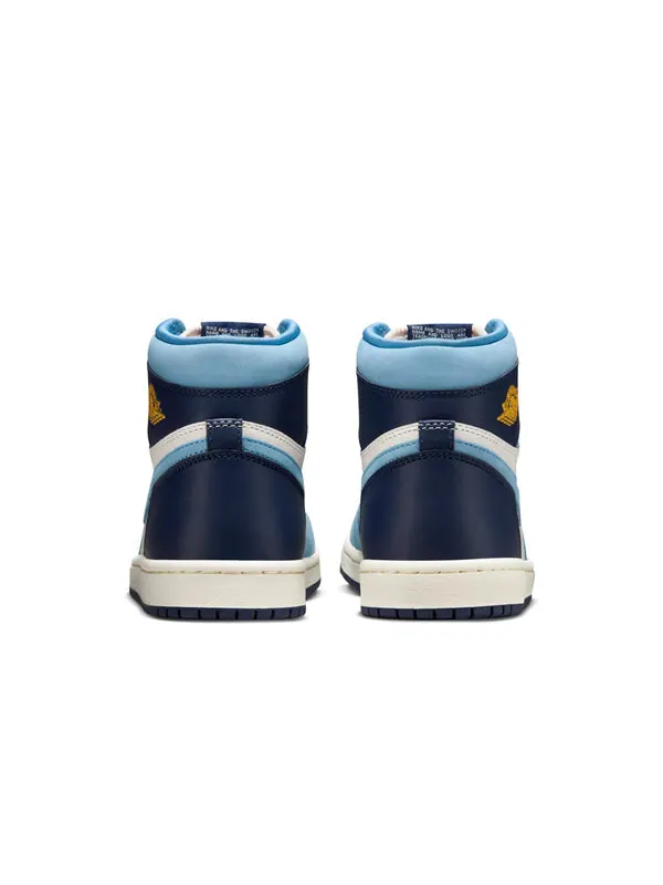 Кроссовки 1 ретро высокие og Air Jordan — изображение 4 из 4, синий/темно-синий