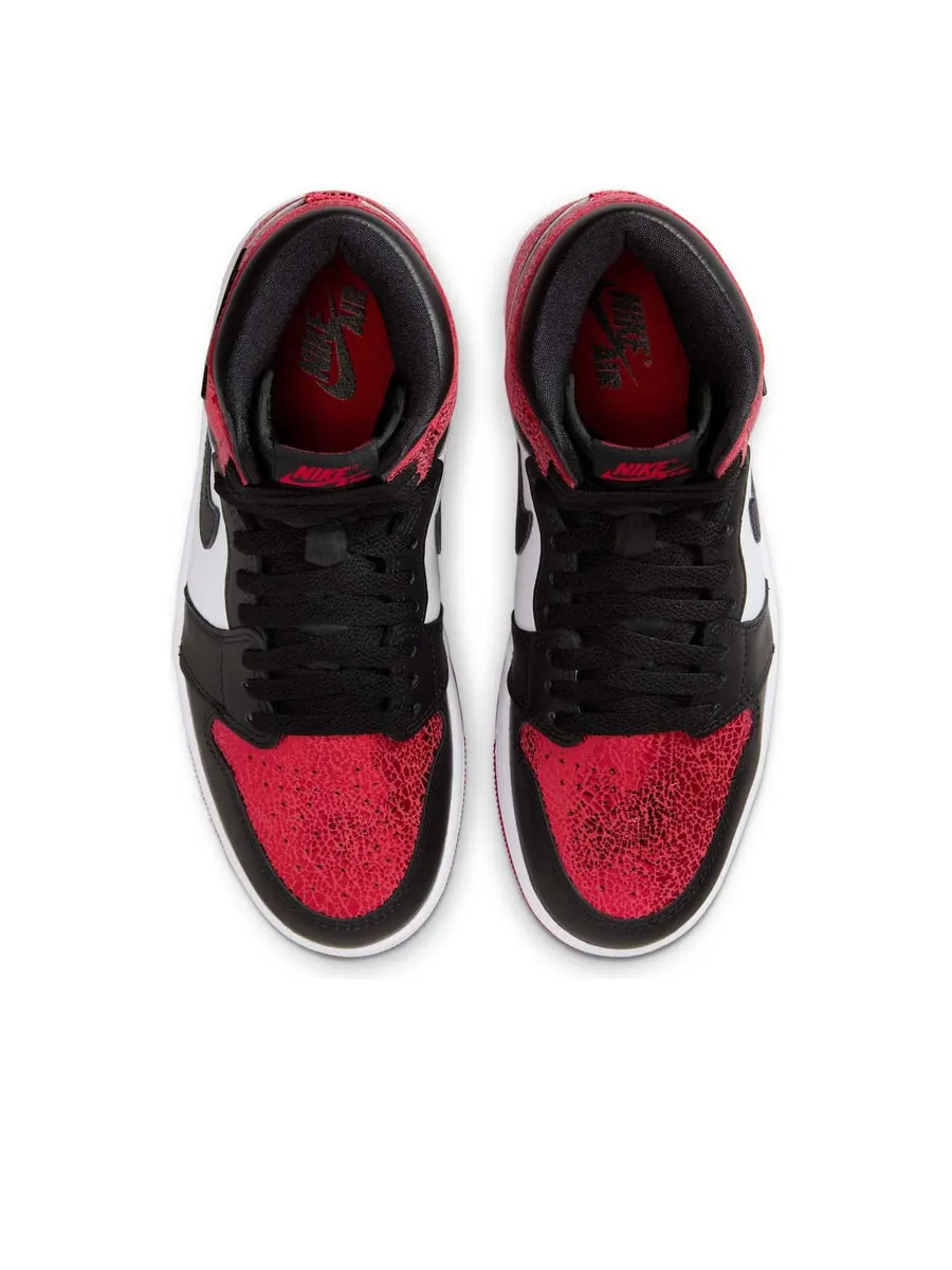 Кроссовки (WMNS) Air Jordan 1 High OG 'Varsity Red' — изображение 4 из 6, красный