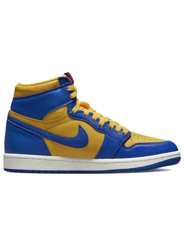 Кроссовки 1 ретро высокие og Air Jordan — изображение 2 из 4, желтый
