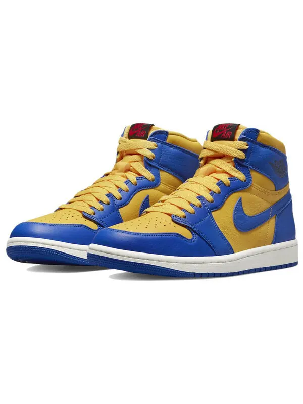 Кроссовки 1 ретро высокие og Air Jordan — изображение 3 из 4, желтый